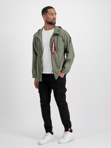 ALPHA INDUSTRIES Prechodná bunda - Zelená