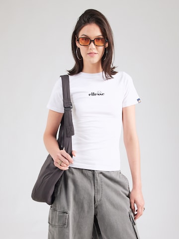 ELLESSE Μπλουζάκι 'Beckana' σε λευκό: μπροστά