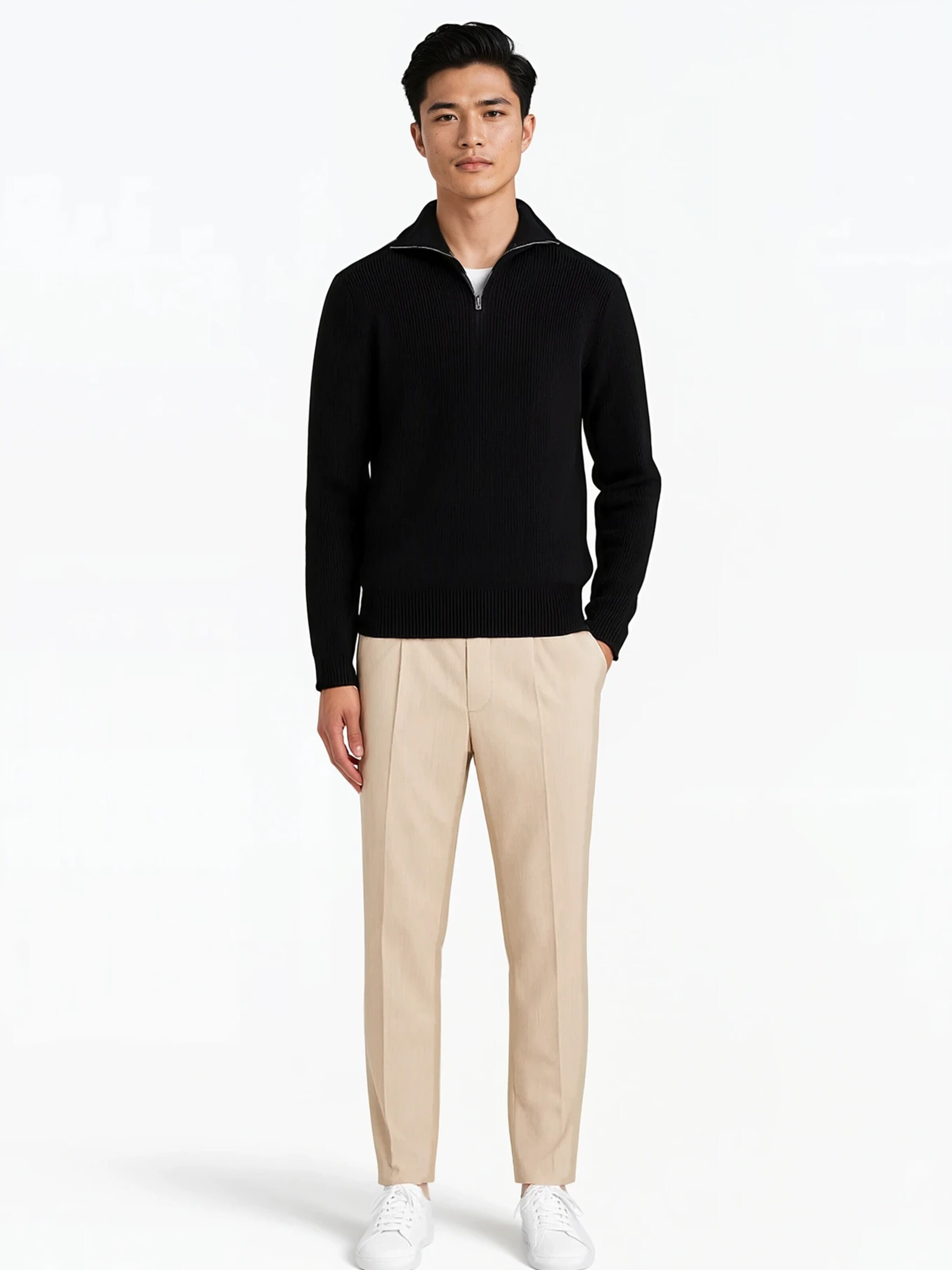 Ciszere Pullover 'Reuben'‌‌‌‌‌‌‌ in Schwarz