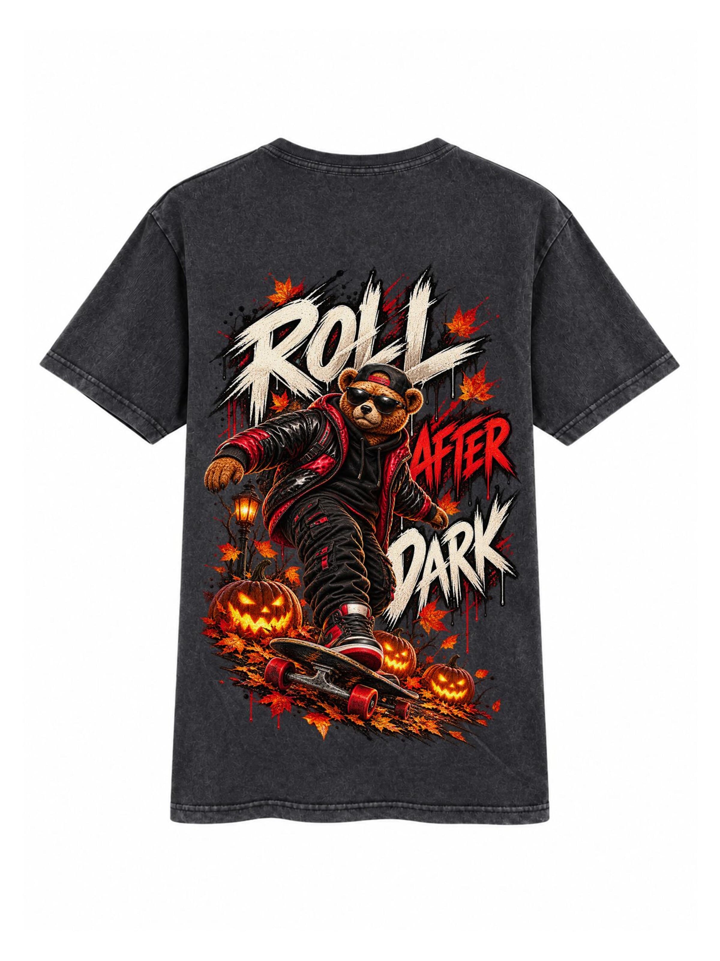 LUNØIR Studio Shirt 'BOSS After Curfew' in Black: front