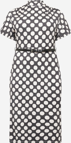 Karen Millen Curve Dress in Black: front