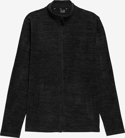 4F Veste en polaire fonctionnelle 'M120' en noir chiné, Vue avec produit