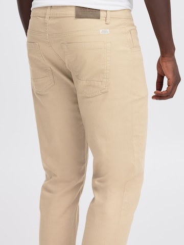 BLEND Slimfit Chinohose 'BHEdford' in Braun