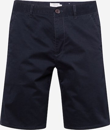 FARAH Normální Chino kalhoty 'HAWK' – modrá: přední strana