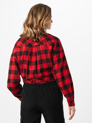 Urban Classics Bluse in Rot