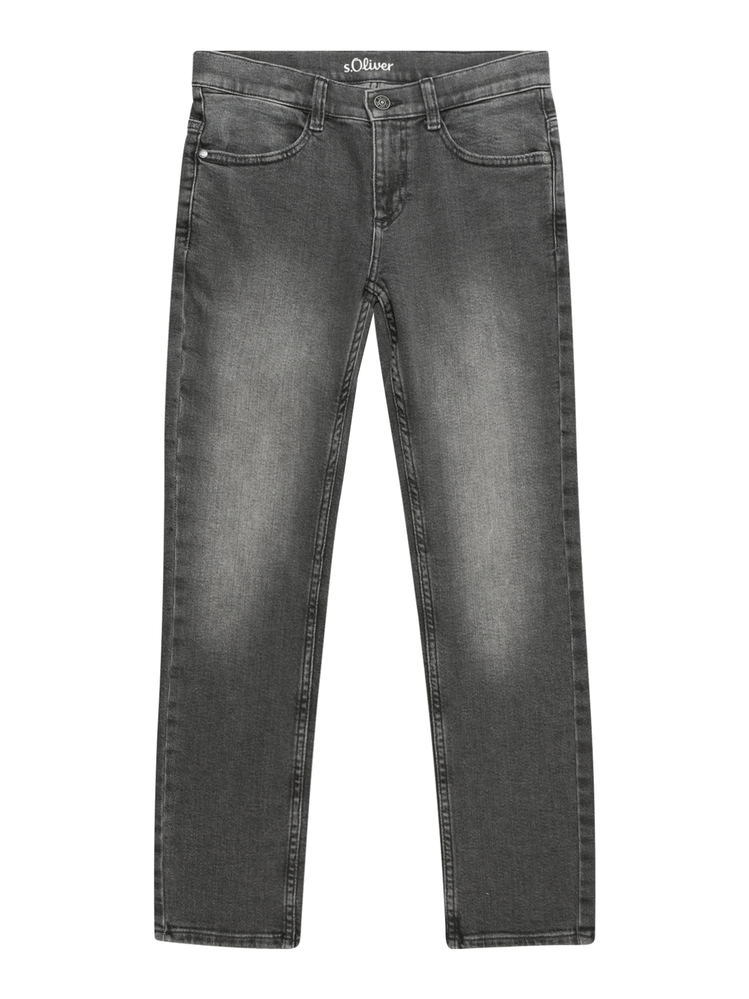 s.Oliver Slimfit Jeans 'Seattle' in Grau: Vorderseite
