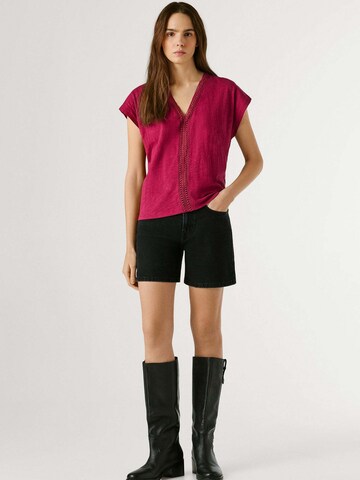 Pepe Jeans T-Shirt 'Mila' in Rot