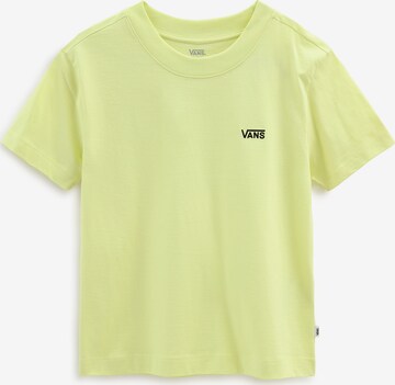 VANS - Camiseta en verde: frente