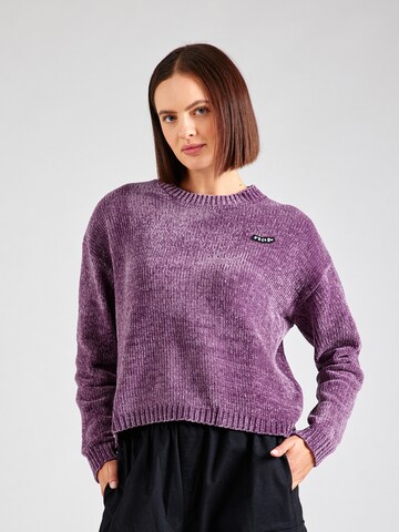 Volcom Pullover 'Bubble Tease' in Lila: Vorderseite