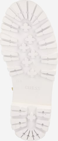 GUESS Lace-up bootie 'Badae' in White