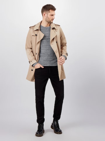 JACK & JONES Regular fit Pulóver 'Theo' - szürke