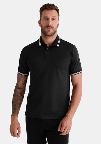 Hero Poloshirt 'PHIL' in Schwarz: Vorderseite