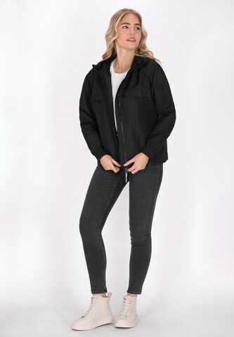 urban rain by Schmuddelwedda Between-Season Jacket in Black