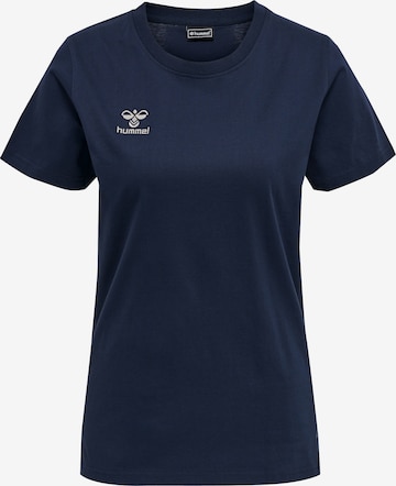 Hummel Funktionsshirt 'Move' in Blau: Vorderseite