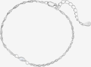 Hey Happiness Bracelet 'Perlenzauber' in Silver: front