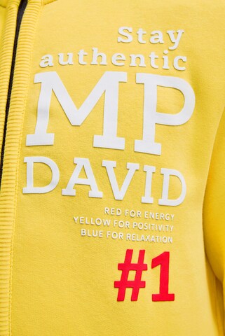 CAMP DAVID Zip-Up Hoodie in Yellow