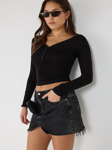 No Matter What Shirt in Zwart: voorkant