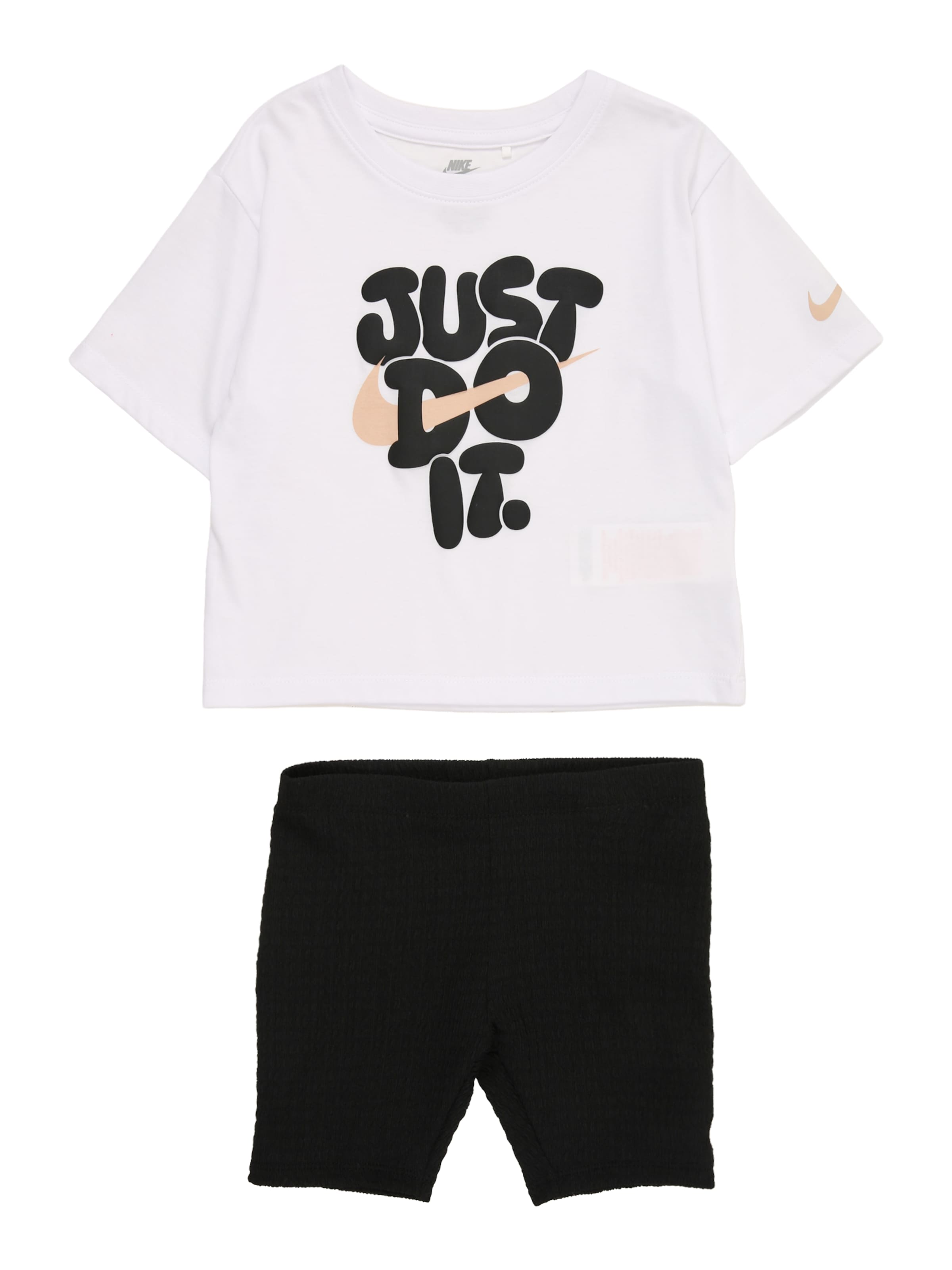 Nike Sportswear Σετ 'BOLD PLAY' σε μαύρο: μπροστά