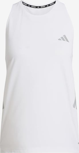 ADIDAS PERFORMANCE Sportski top 'Iconic' u tamo siva / bijela, Pregled proizvoda