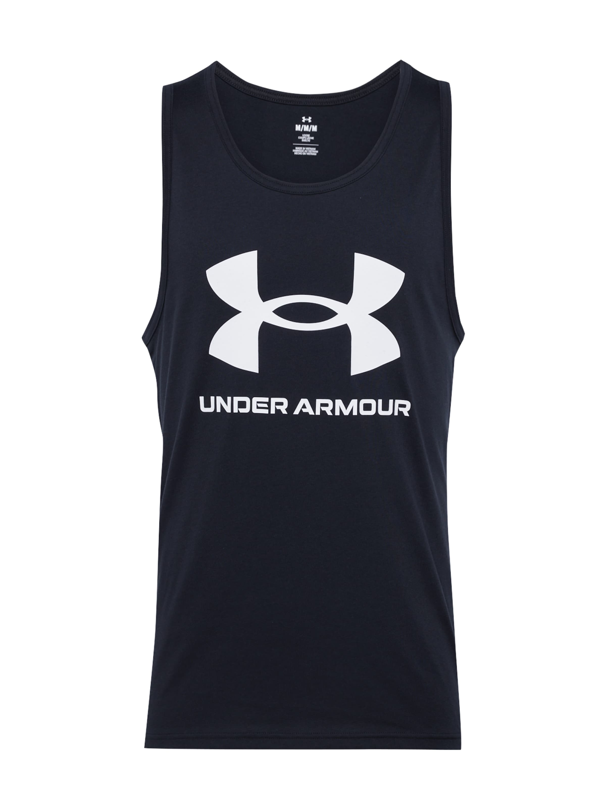 UNDER ARMOUR Funkčné tričko - Čierna: predná strana