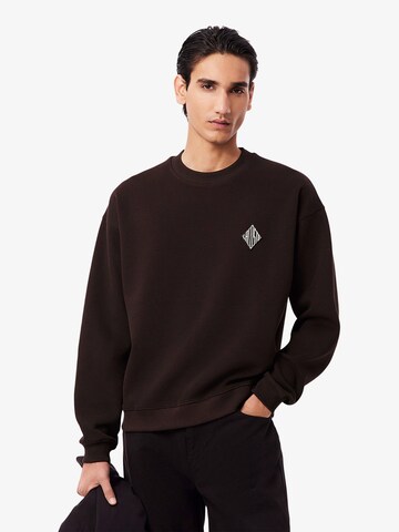 LACOSTE - Sweatshirt em castanho: frente