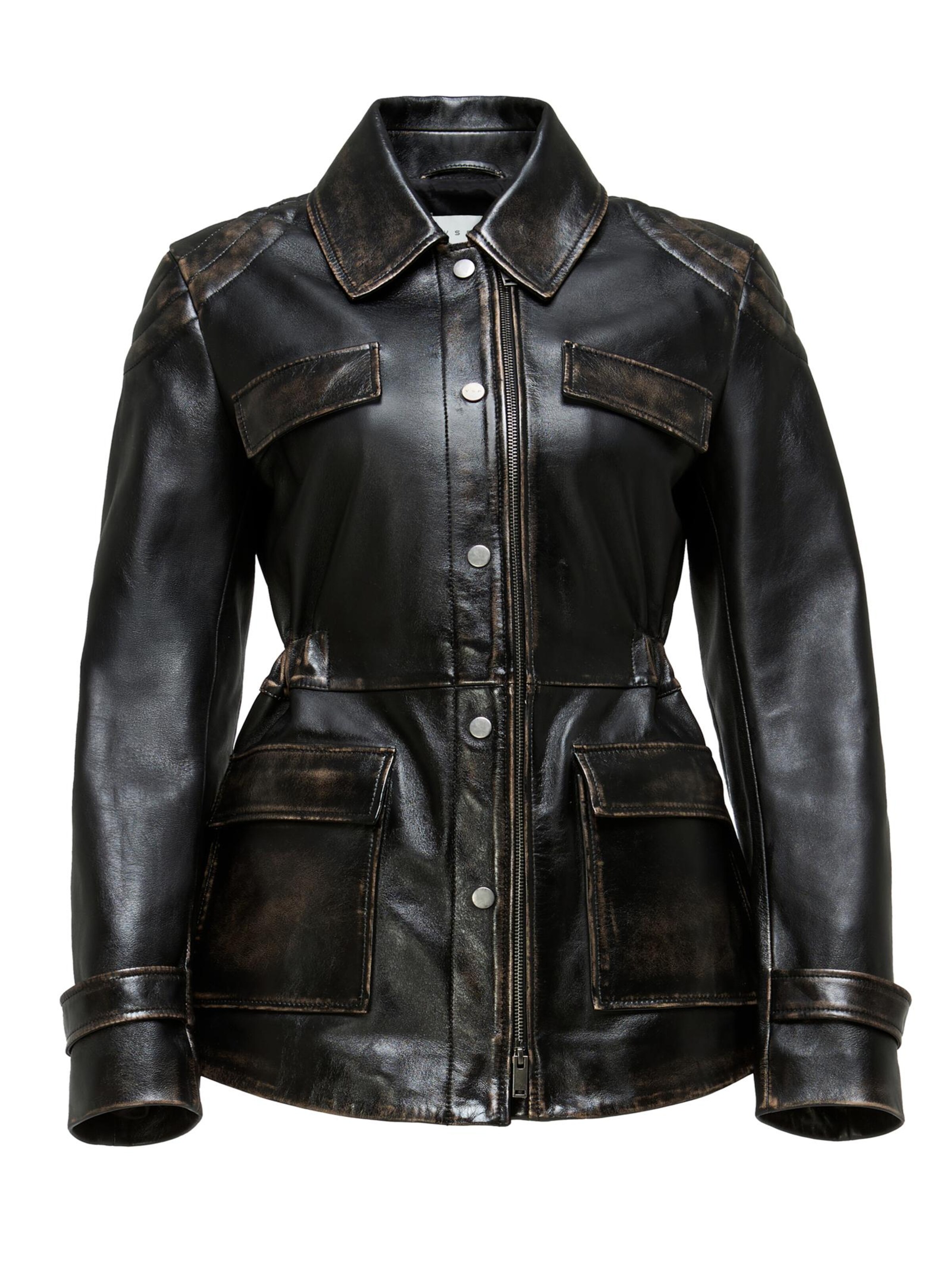 V S P - Chaqueta de invierno 'Joan' en negro: frente