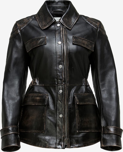 V S P Winterjacke 'Joan' in schwarz, Produktansicht