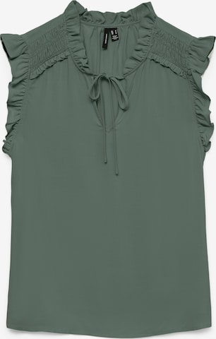 zaļš VERO MODA Blūze 'VMALBA': no priekšpuses