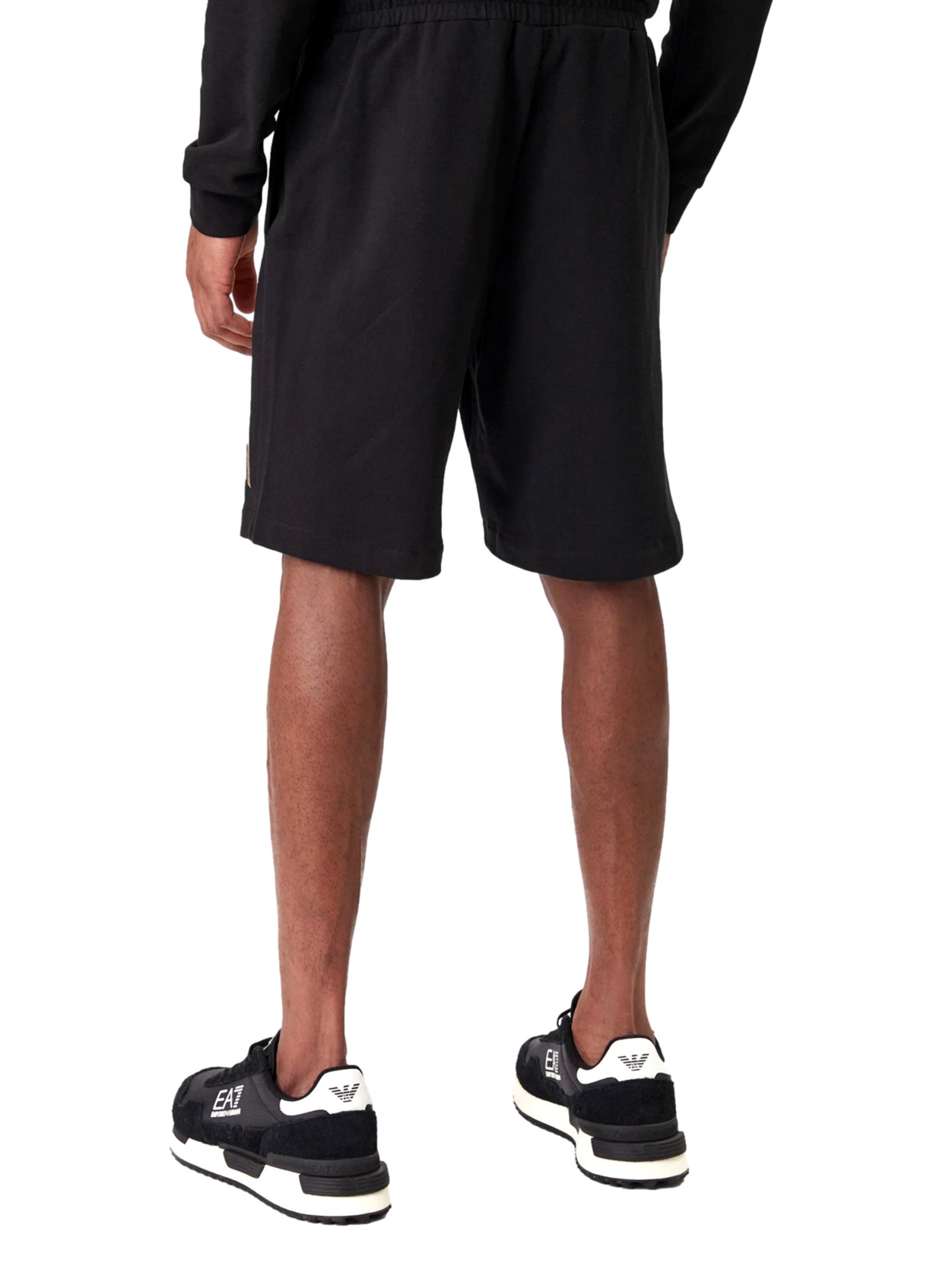 EA7 Emporio Armani regular Bukser i sort