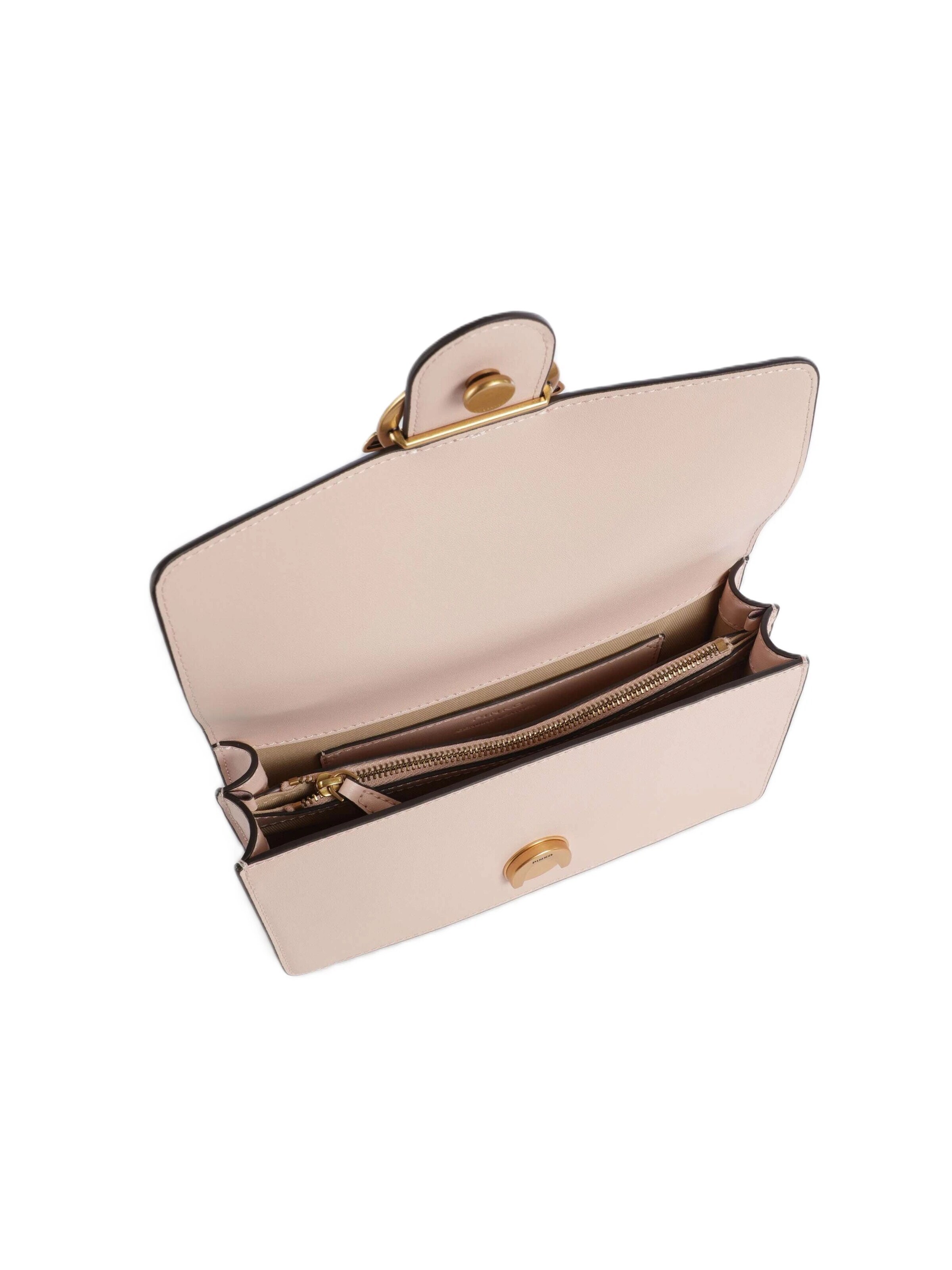 Borsa a spalla '105856 A0F1' di PINKO in beige
