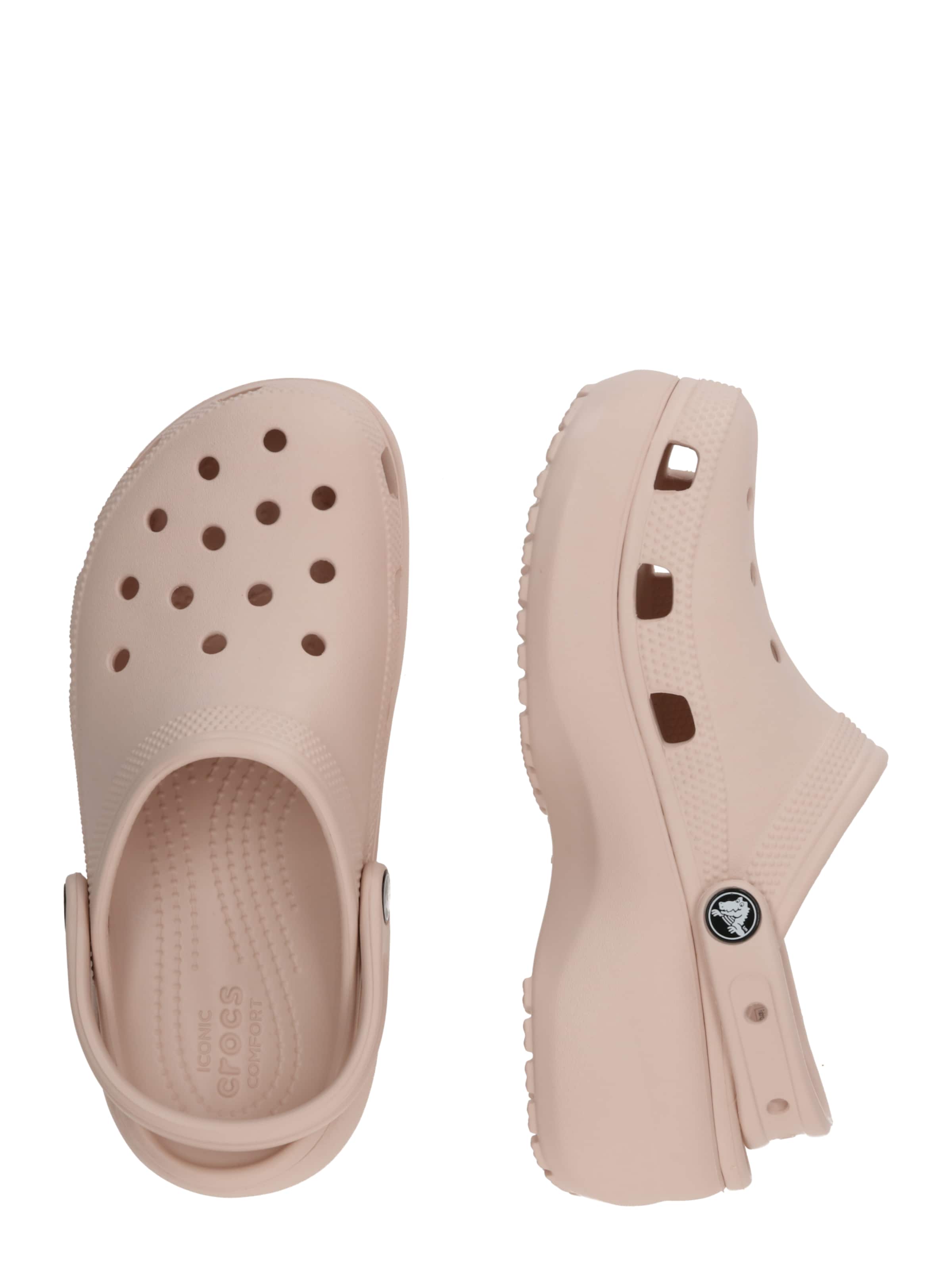 Crocs Сабо 'Classic' в Ярко-розовый