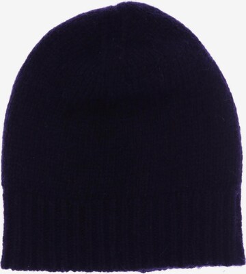 hessnatur Hat & Cap in One size in Blue: front