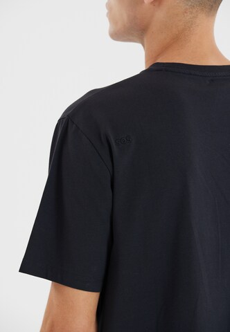 SOS Shirt in Zwart