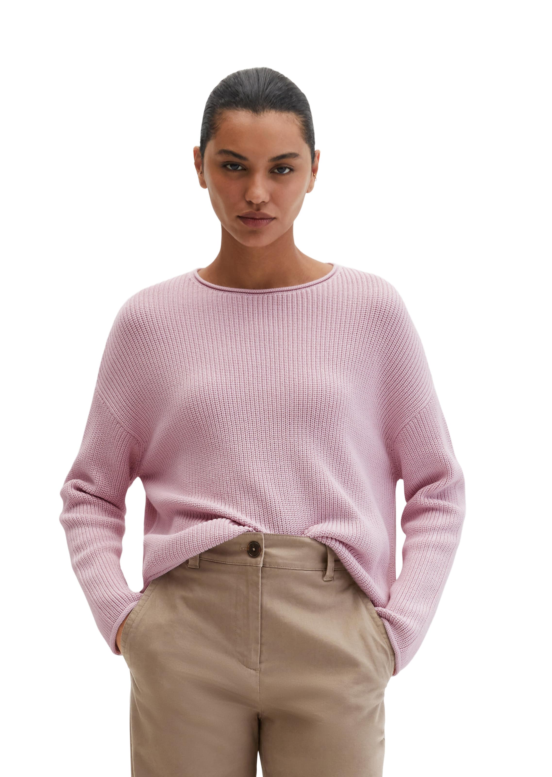 Marc O'Polo Strickpullover in Pink: Vorderseite