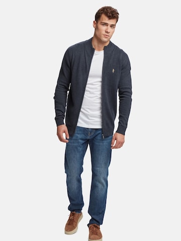 MCS Gebreid vest 'Alfie' in Blauw