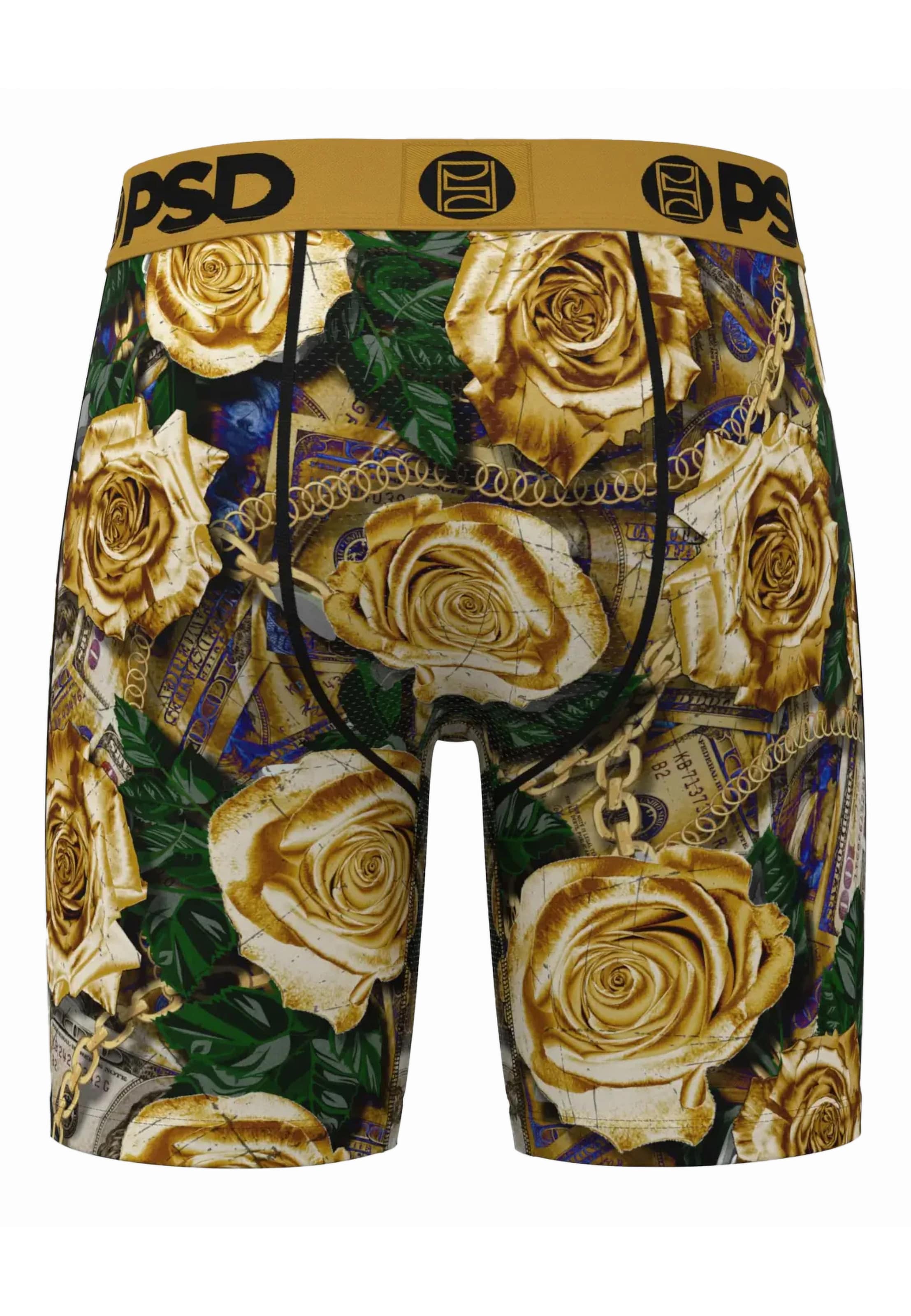 Boxer 'Golden Petals' di PSD in colori misti