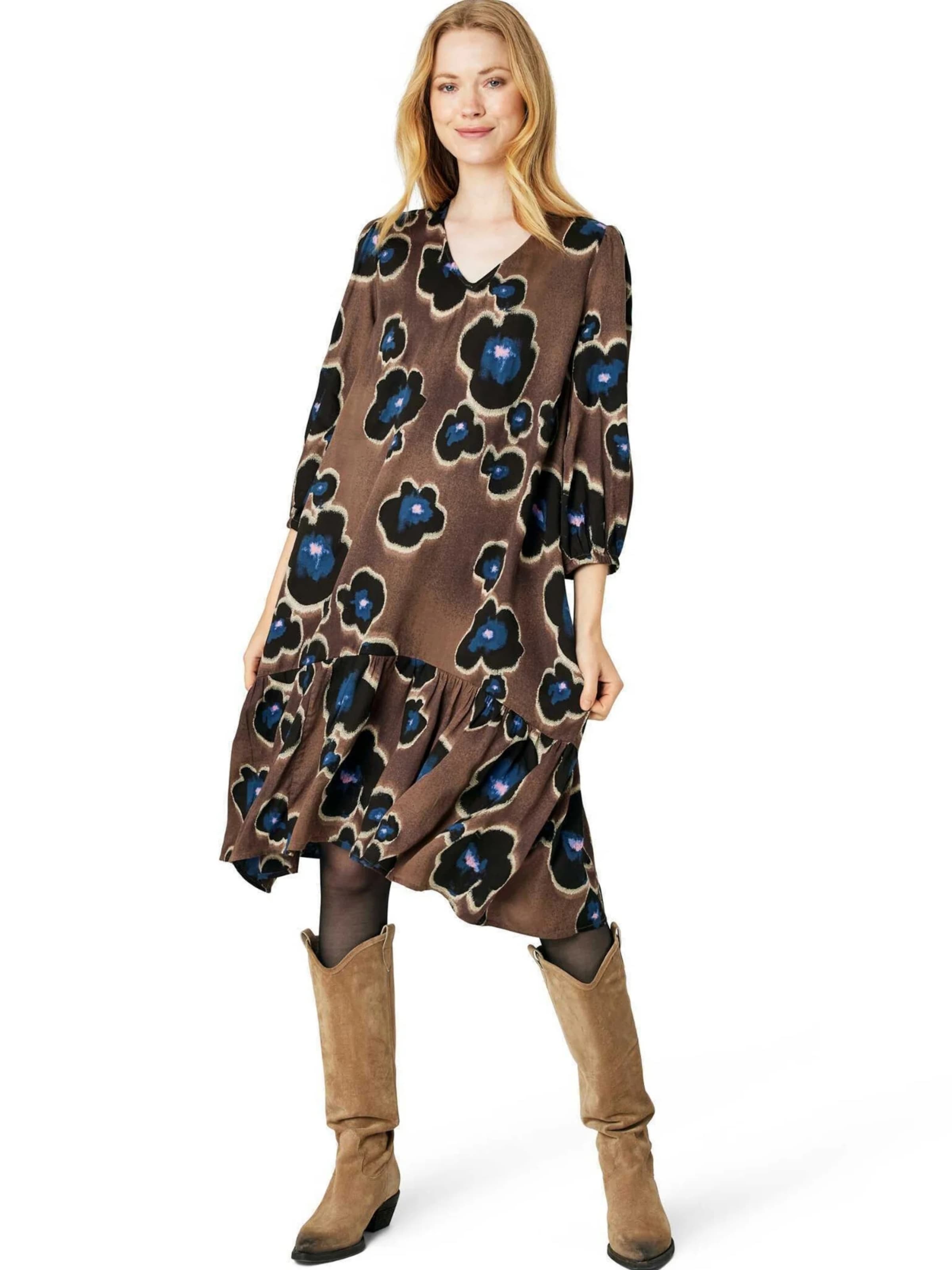 Noa Noa Dress 'Anna' in Brown