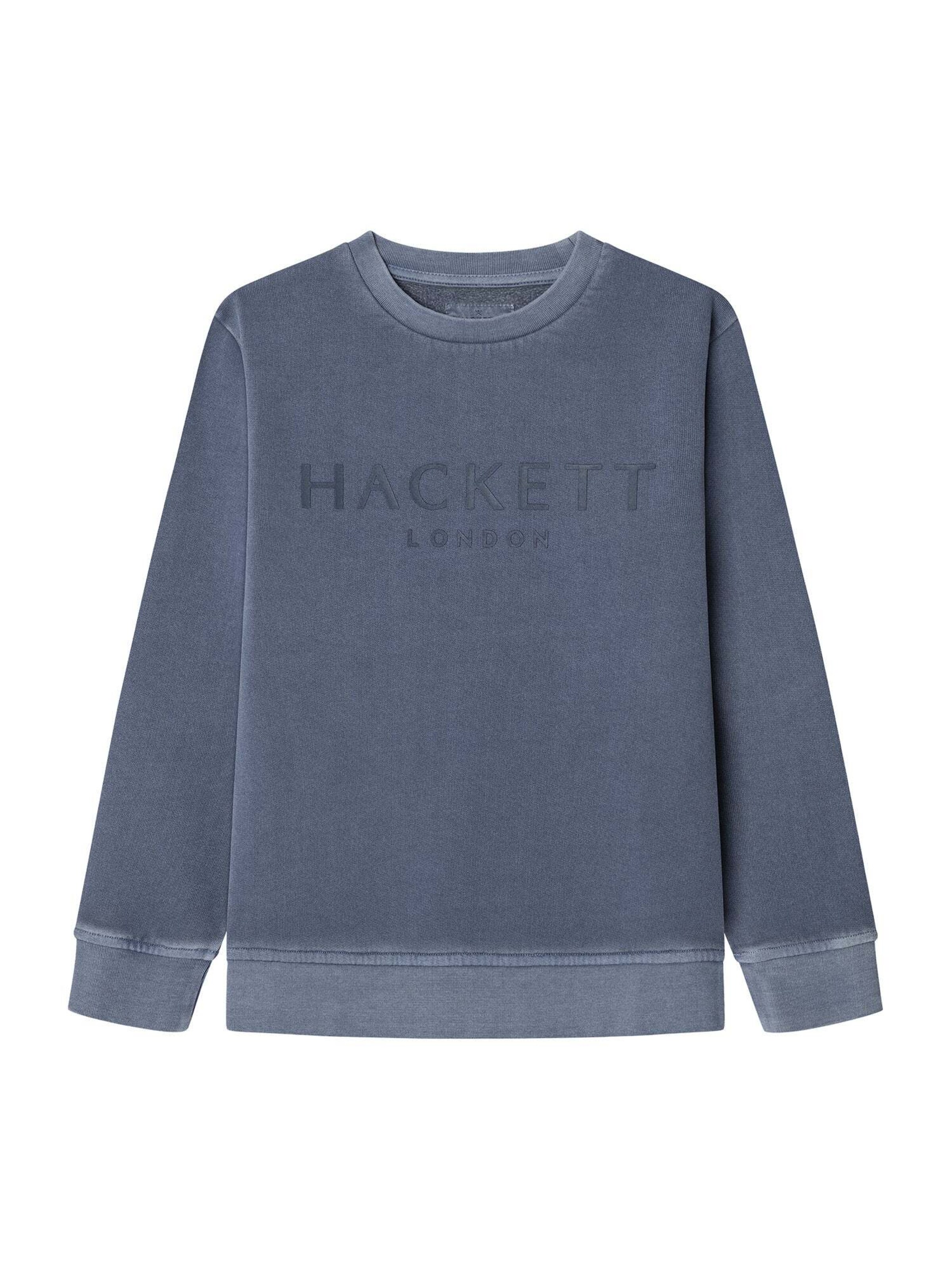 Hackett London Sweatshirt in Blauw: voorkant