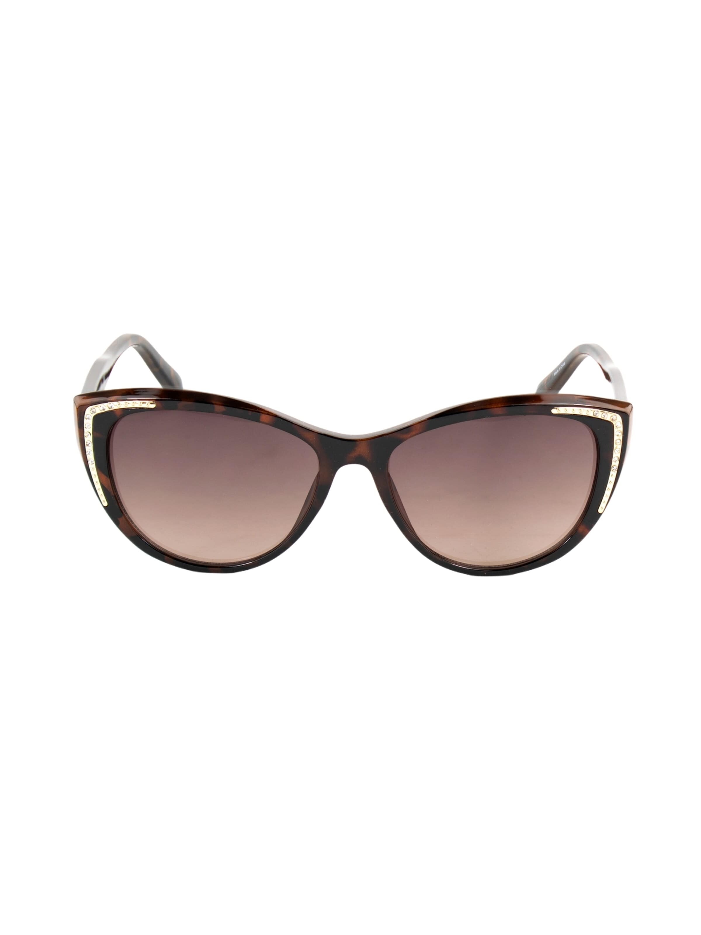 GUESS Okulary przeciwsłoneczne 'Sonnenbrille' w kolorze brązowy: przód