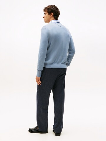 TOMMY HILFIGER Sweter w kolorze niebieski