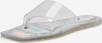 Flip-flops 'THE GELI SLIDE THONG' de la Katy Perry pe transparent: față