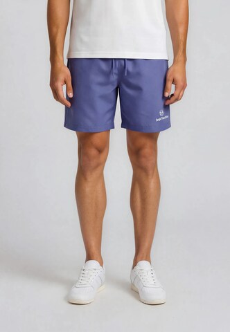 Sergio Tacchini Loose fit Trousers 'Rob 024' in Blue: front