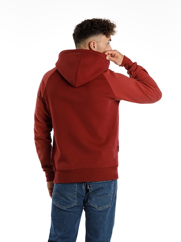 Sweat-shirt 'Raglan Street' SPITZBUB en rouge