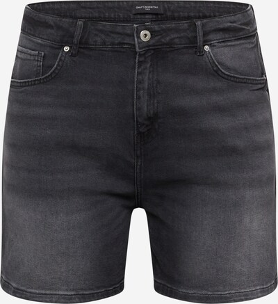 ONLY Carmakoma Shorts in black denim, Produktansicht