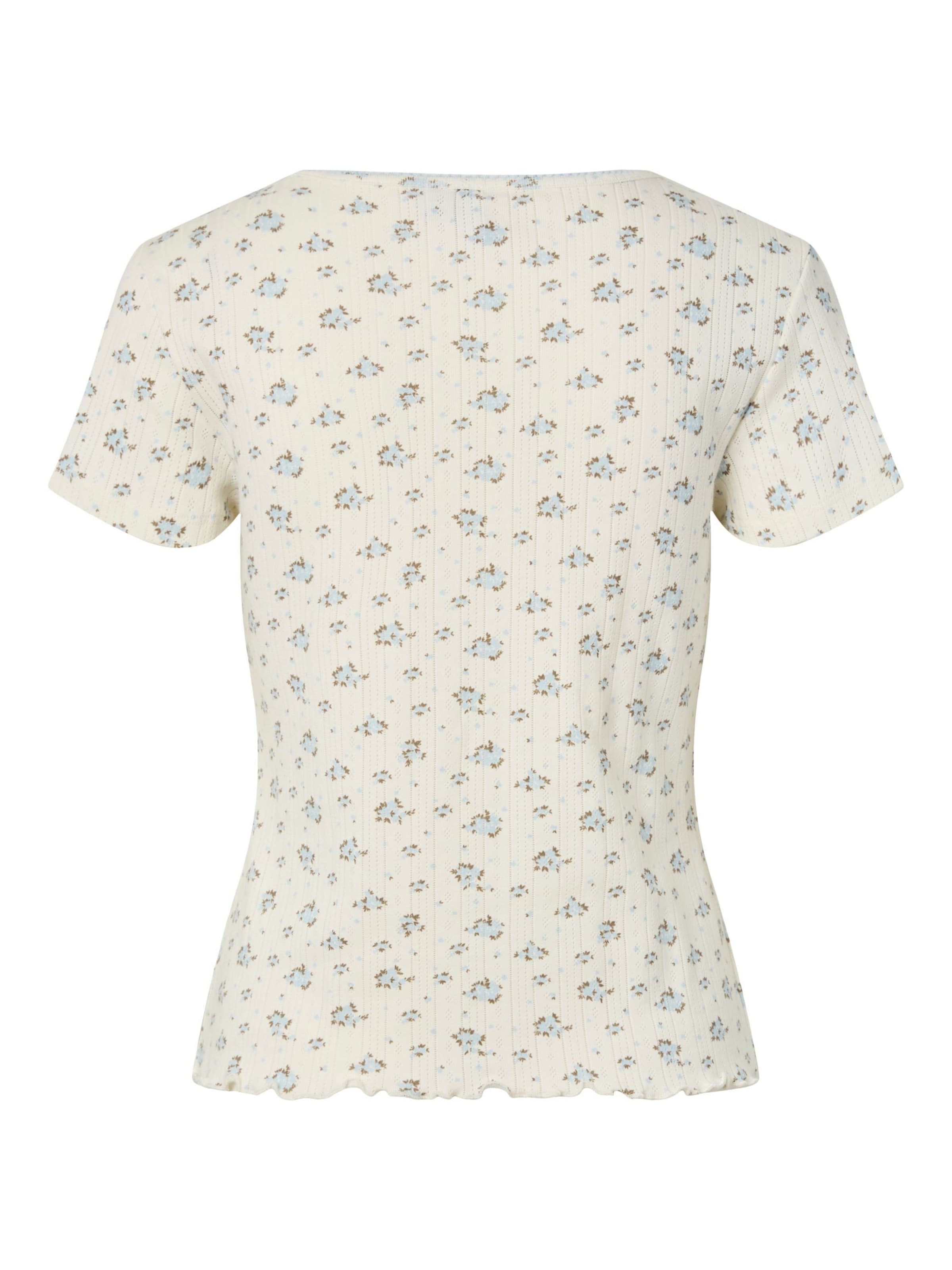 Maglietta 'MYA' di PIECES in bianco