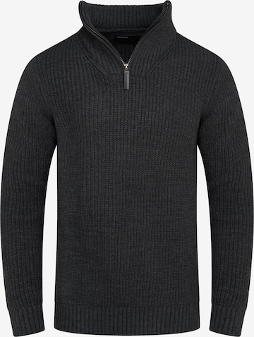 behype Sweater 'MKZIP78' in Grey: front