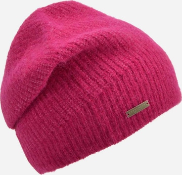 Seeberger Beanie 'Mütze' in Pink: front