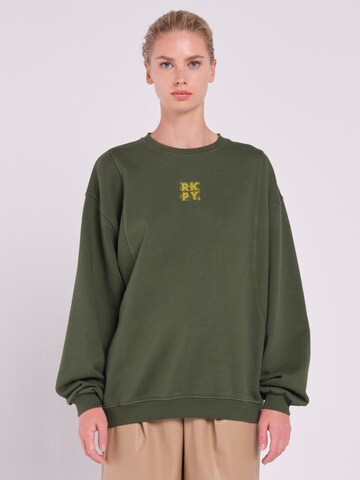 Rockupy Sweatshirt 'Callista'‌‌‌‌‌‌‌‌ in Grün: Vorderseite