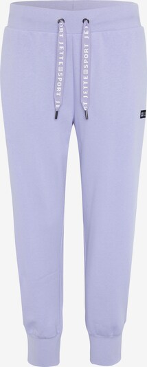 Jette Sport Hose in lavendel / schwarz / weiß, Produktansicht