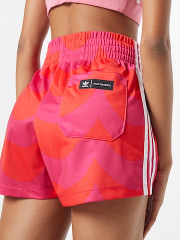 rožinė ADIDAS ORIGINALS Laisvas Kelnės